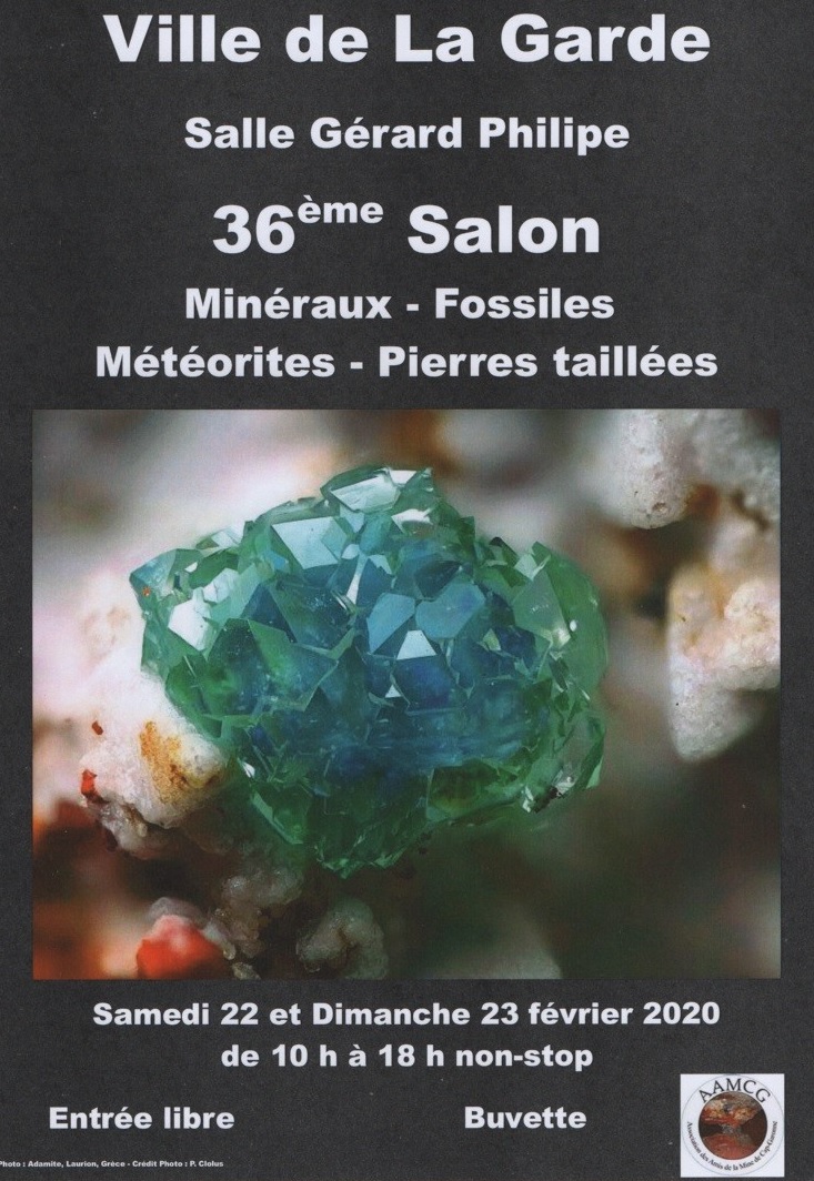 36ème bourse aux minéraux et fossiles
