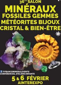36ª feria de minerales, fósiles, piedras preciosas y joyería en Ainterexpo