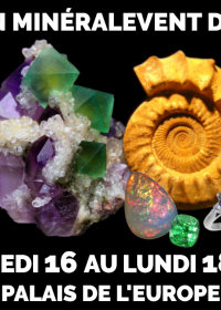 20º Evento Minéral Menton - Minerales, Fósiles, Gemas, Joyería, Cristal & Bienestar