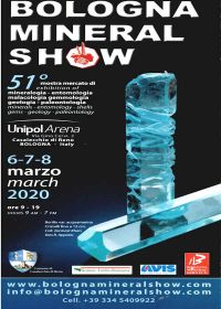 51o show de minerales de Bolonia 2020