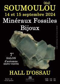7ª EXPOSICIÓN DE JOYERÍA DE MINERALES FÓSILES en SOUMOULOU