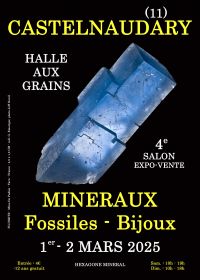 IV Muestra de joyería mineral fósil de Castelnaudary