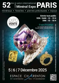 52ª edición del salón Mineral Expo Paris