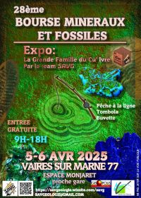 28.ª Bolsa de Minerales y Fósiles