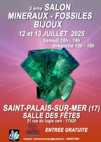 Exposición de minerales, fósiles y joyería de diseño.