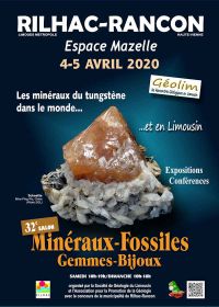 32ª exposición de gemas y joyas de minerales fósiles.