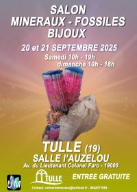 Exposición de minerales, fósiles y joyería de diseño.