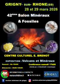 42ª Exposición de Minerales y Fósiles