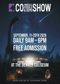 Exposición de minerales, fósiles y gemas de Colorado