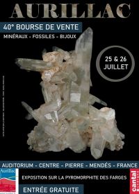 40º Becas de minerales fósiles y joyería