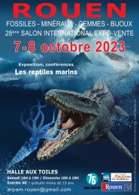 28ª Feria Internacional de Fósiles, Minerales, Gemas y Joyería de Rouen