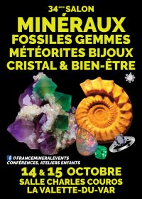 34ª Exposición de Minerales, Fósiles, Gemas y Joyas de Valette-du-Var