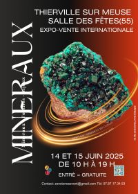 Exposición de minerales, fósiles, gemas y joyas.