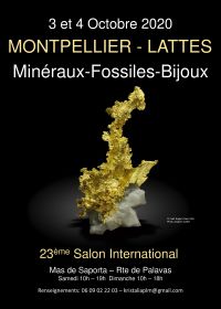 Intercambio internacional Minerales Fósiles piedras cortadas Lattes Montpellier