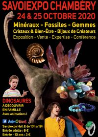 Minéralexpo Chambéry Minerales Fósiles Gemas