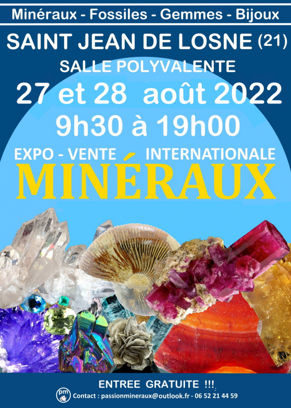 Feria de Minerales - Fósiles - Gemas y Joyas