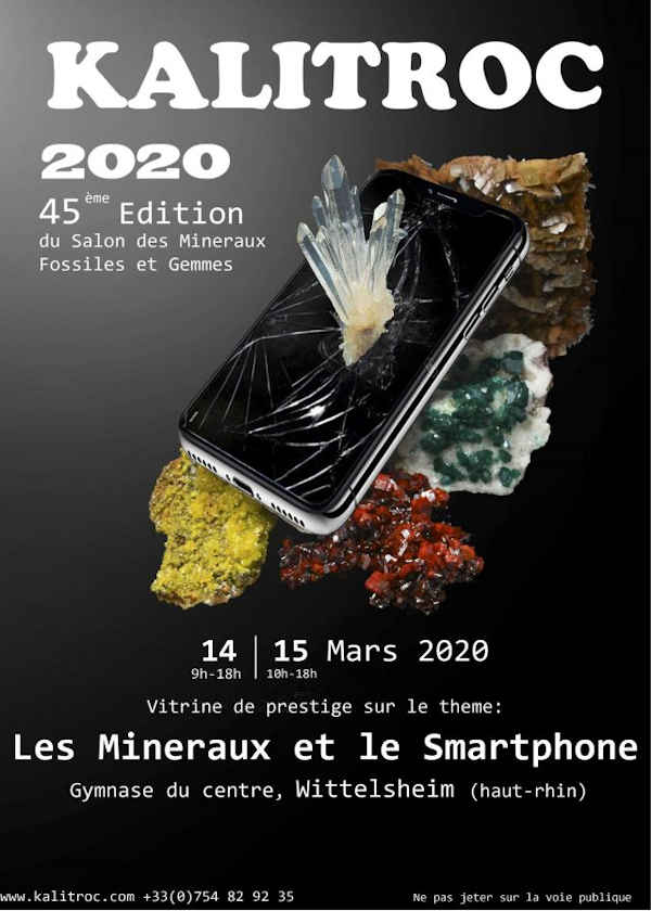 45ª feria de minerales, fósiles y gemas