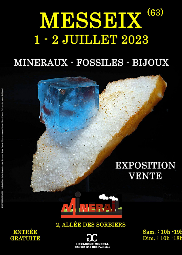 I EXPOSICIÓN DE VENTA DE MINERALES FÓSILES DE JOYERÍA