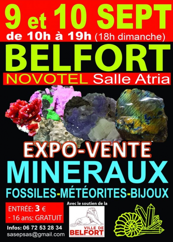Feria de Minerales Fósiles y Joyería