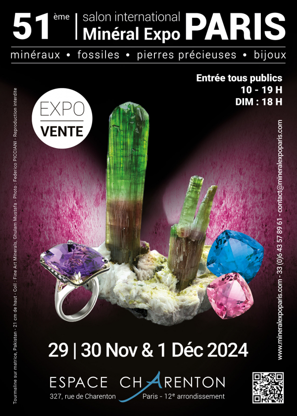 51ª edición Salón Minéral Expo París 2024 - 75012 París