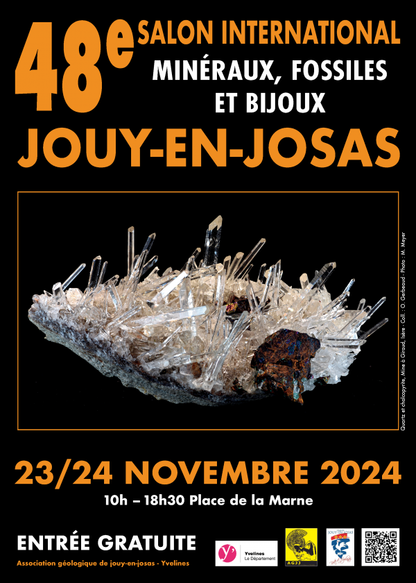 Exposición Internacional de Minerales y Fósiles - Jouy-en-Josas