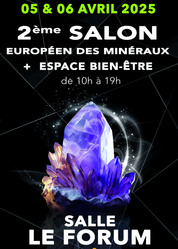 Exposición europea de minerales y creaciones - espacio de bienestar