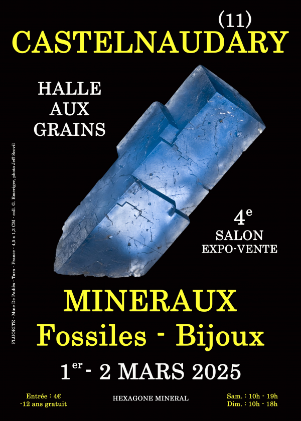 IV Muestra de joyería mineral fósil de Castelnaudary