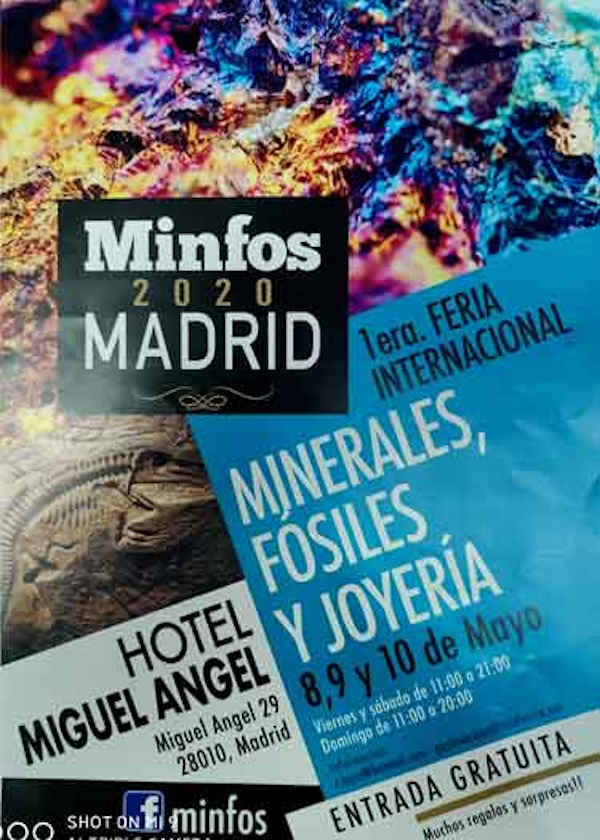 Primera Feria Internacional de Minerales, Fósiles y Joyas
