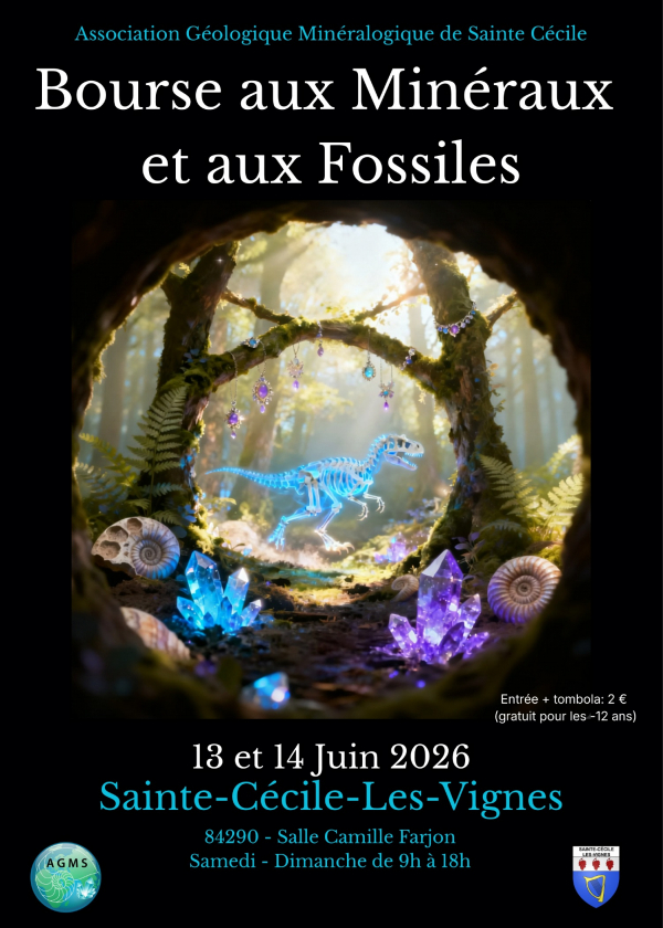 Intercambio de minerales, fósiles y joyas