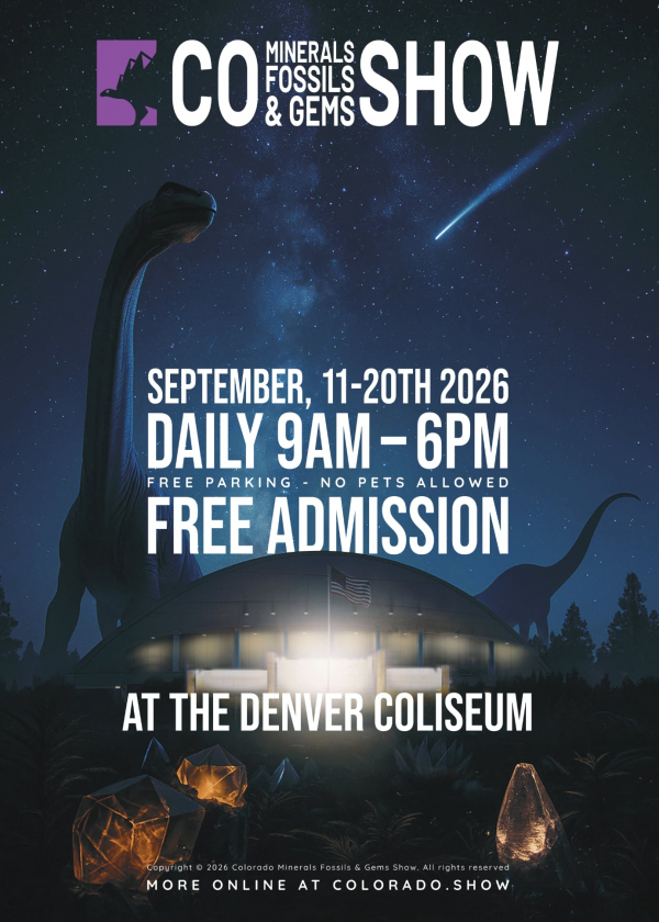 Exposición de minerales, fósiles y gemas de Colorado