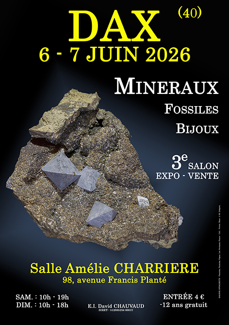 3.ª Feria de Minerales, Fósiles y Joyería