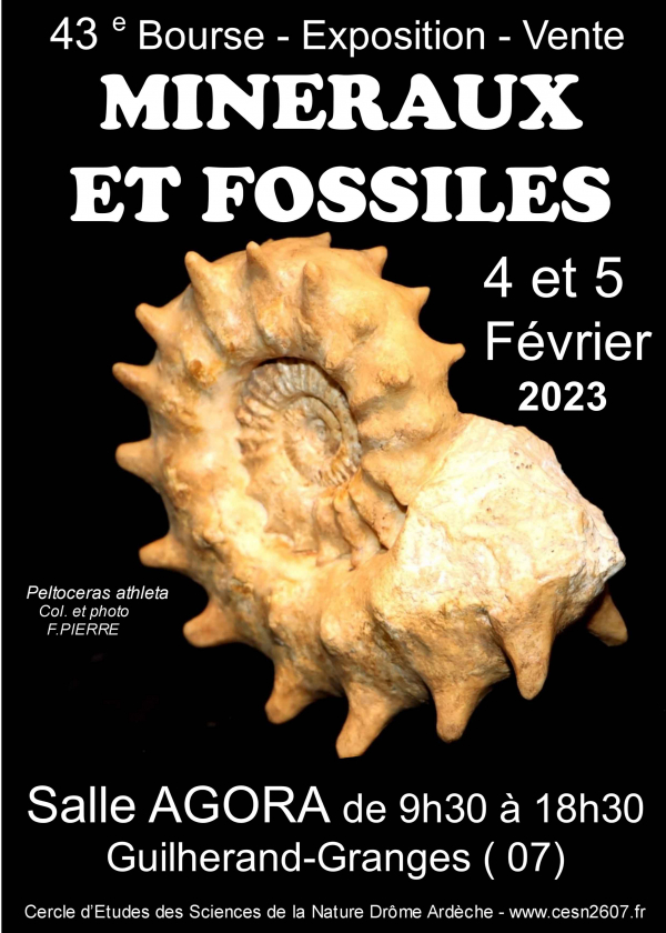 43 ° Intercambio de minerales y fósiles de Guilherand-Granges