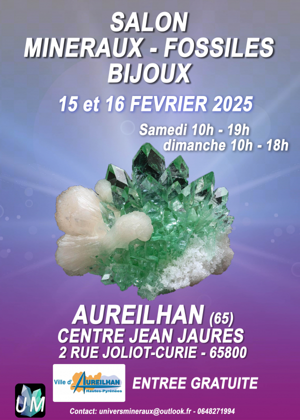 Exposición de minerales, fósiles y joyas de diseño. Exposición de minerales, fósiles y joyas de diseño.