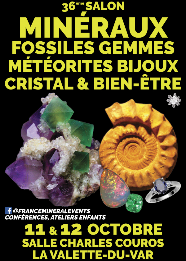 36º Evento Mineral Salón La Valette-du-Var 36º Evento Mineral Salón La Valette-du-Var