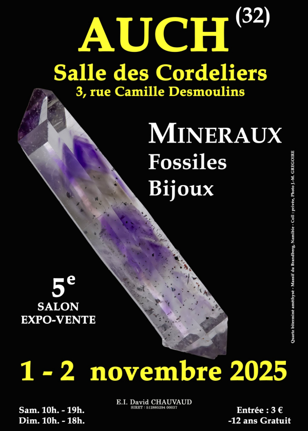 5ª FERIA DE JOYERÍA DE MINERALES FÓSILES 5ª FERIA DE JOYERÍA DE MINERALES FÓSILES