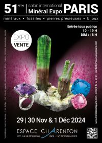 51ª edición Salón Minéral Expo París 2024 - 75012 París