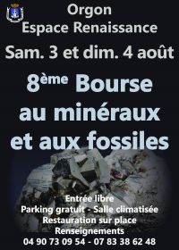 8º bolso joyas de minerales fósiles