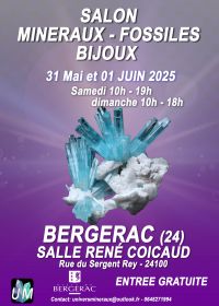 Exposición de minerales, fósiles y joyería de diseño.