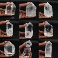 Prisma de cristal de roca de Madagascar Prisma de cristal de roca de Madagascar