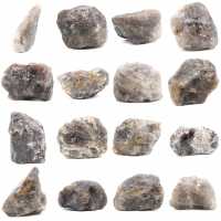 Cuarzo ahumado crudo de Madagascar