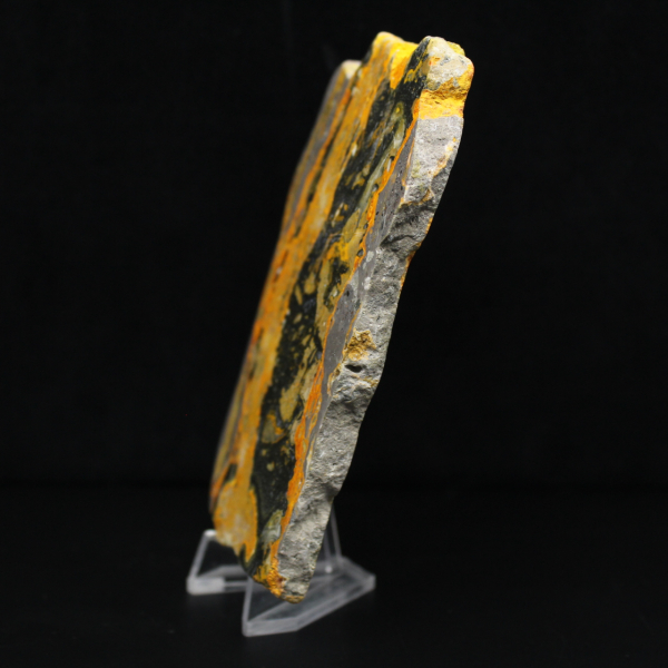 Jaspe abejorro de Indonesia: gran placa pulida