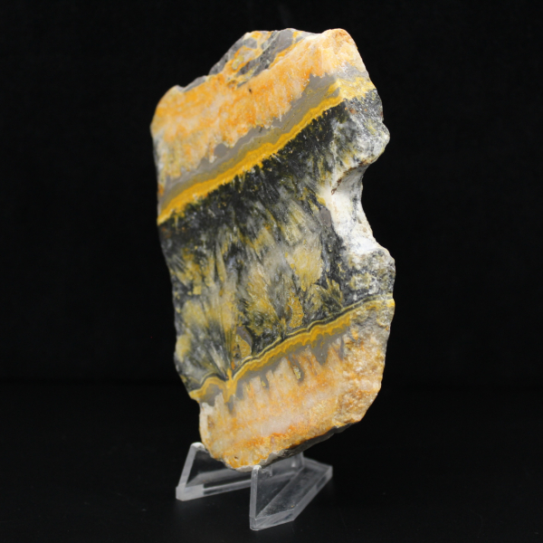 Placa decorativa de abejorro de jaspe - 130 g