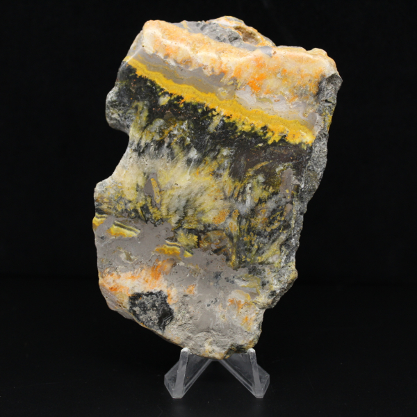 Placa decorativa de abejorro de jaspe - 130 g