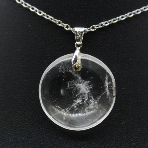 Colgante de cristal de roca