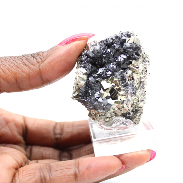 Muestra Mineral Pirita Esfalerita