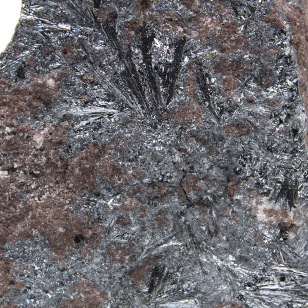 Pirolusita Marruecos, Cristalización de Fragmentos de Roca