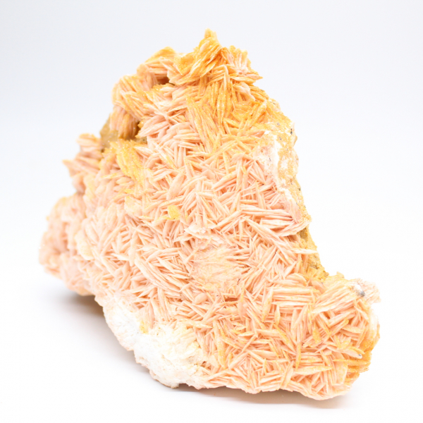 Cristales de barita naranja de Marruecos para coleccionistas.