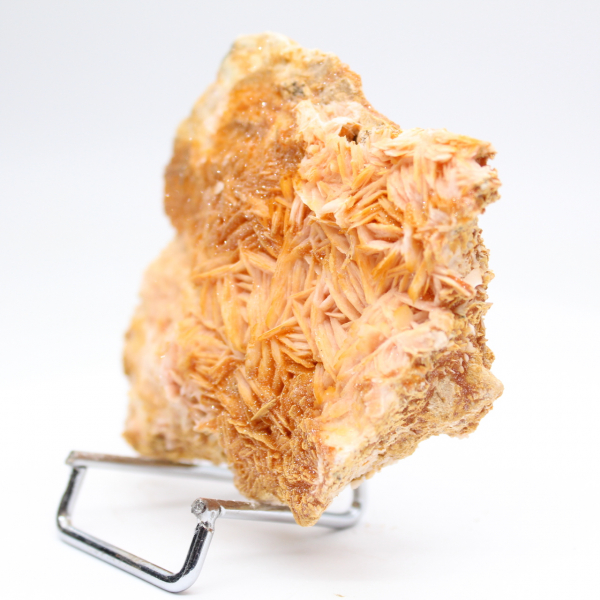 Cristales de barita naranja marroquí coleccionables