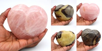 corazones minerales Madagascar collection diciembre 2022