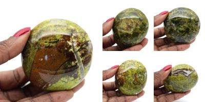 Guijarros de ópalo verde Madagascar collection octubre 2023